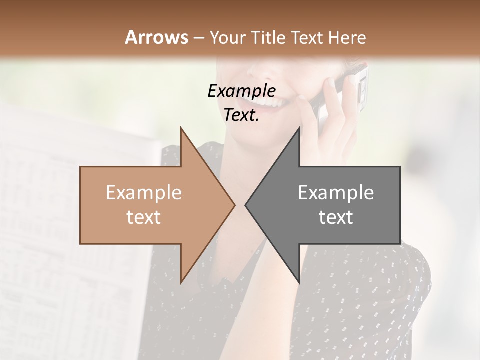 Lifestyle Person Mobile PowerPoint Template