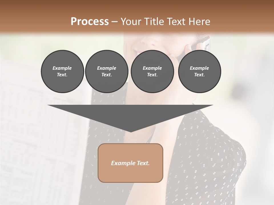 Lifestyle Person Mobile PowerPoint Template