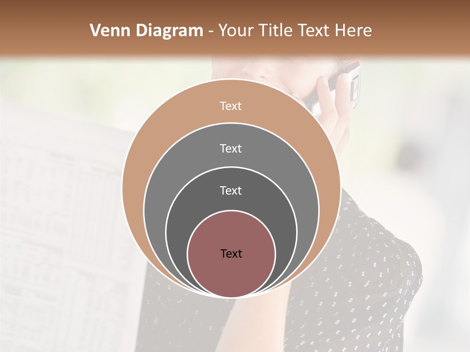 Lifestyle Person Mobile PowerPoint Template