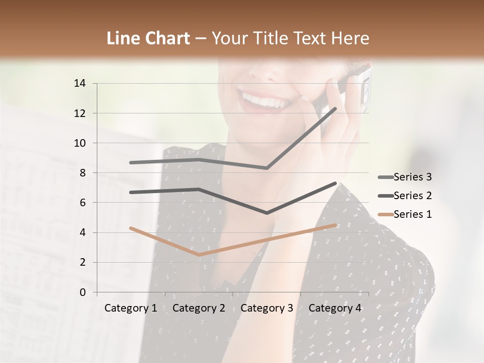 Lifestyle Person Mobile PowerPoint Template