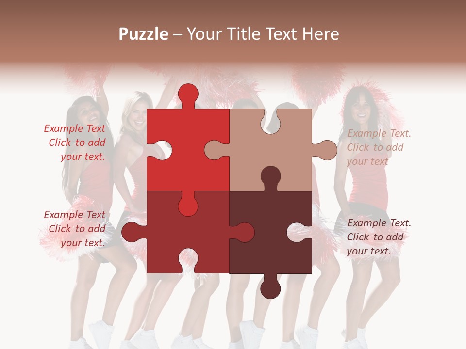 Eat Mouth Chicken PowerPoint Template