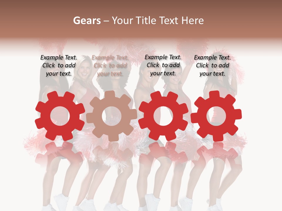 Eat Mouth Chicken PowerPoint Template