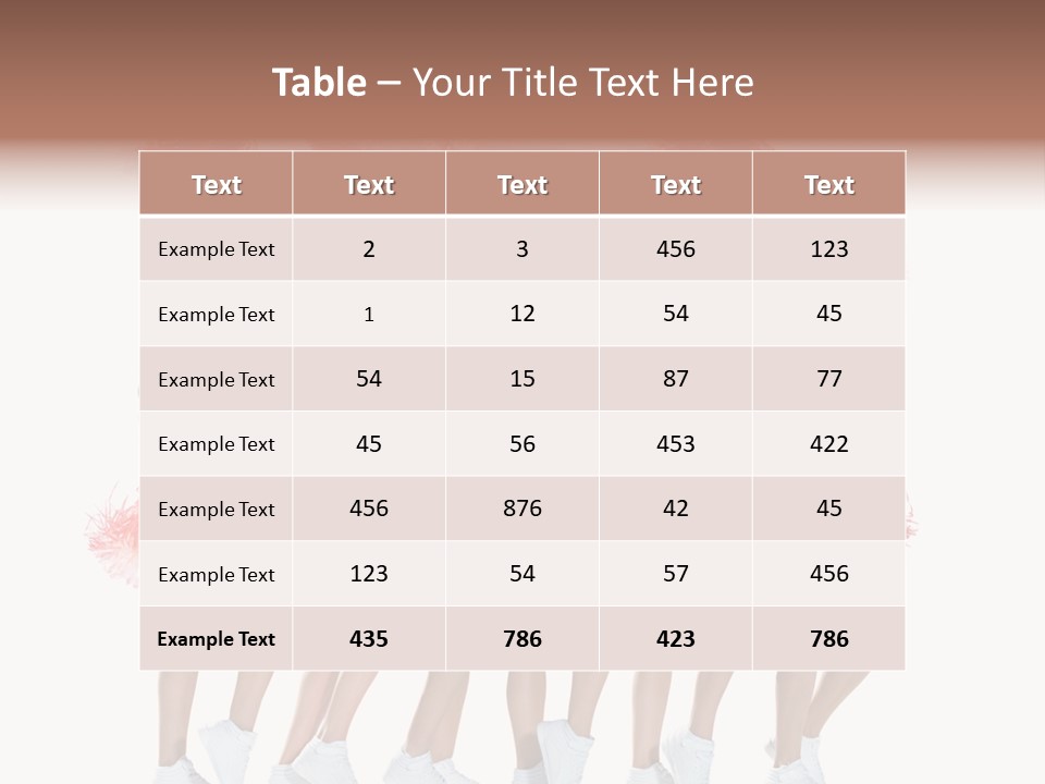 Eat Mouth Chicken PowerPoint Template
