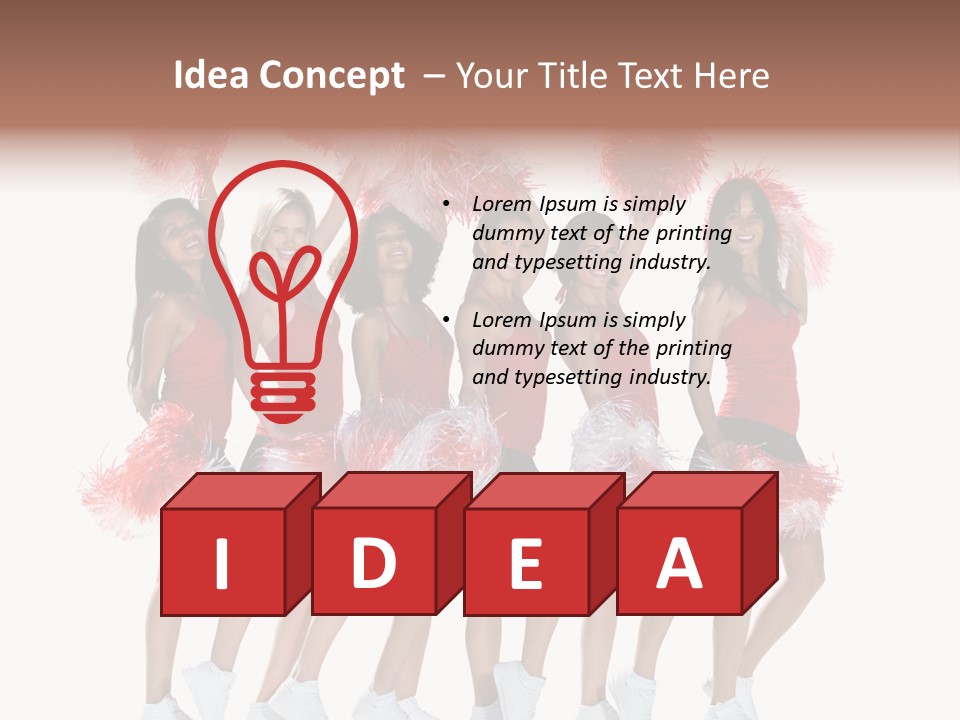 Eat Mouth Chicken PowerPoint Template