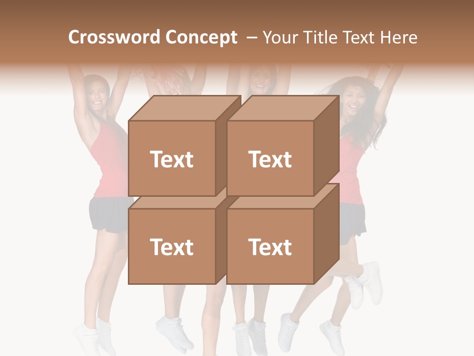 Office Keyboard Meditate PowerPoint Template
