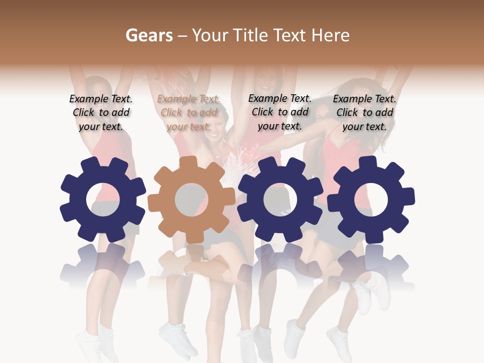 Office Keyboard Meditate PowerPoint Template