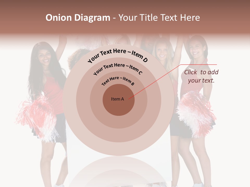 Cropped Space Businesswoman PowerPoint Template