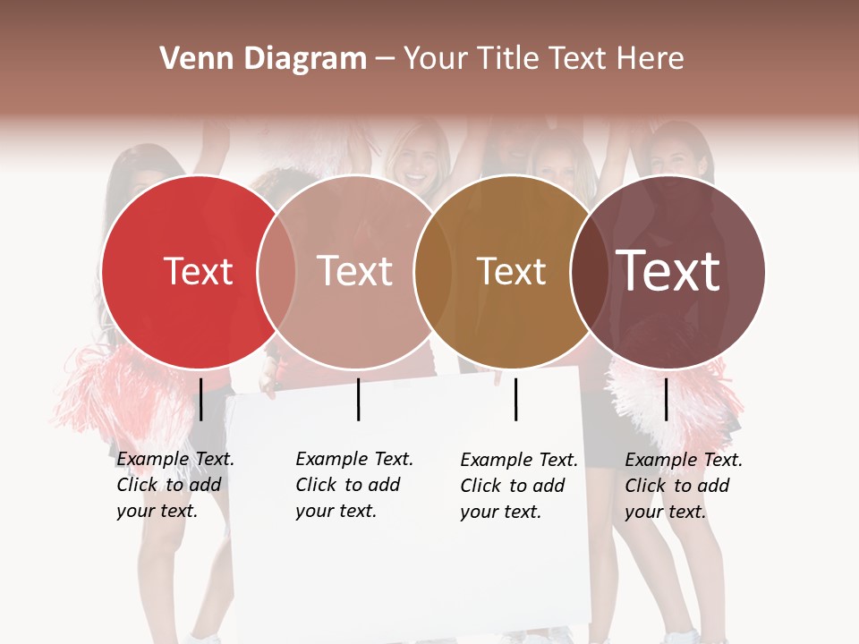 Cropped Space Businesswoman PowerPoint Template