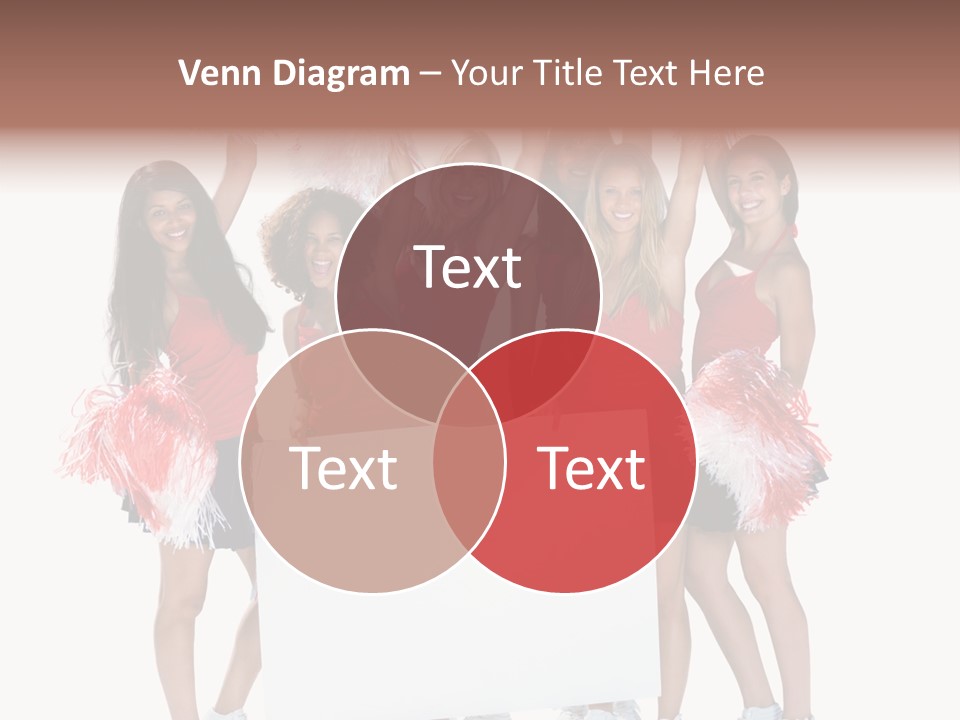 Cropped Space Businesswoman PowerPoint Template