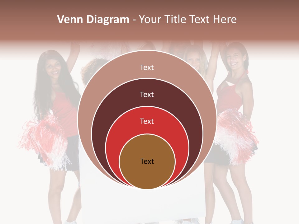 Cropped Space Businesswoman PowerPoint Template