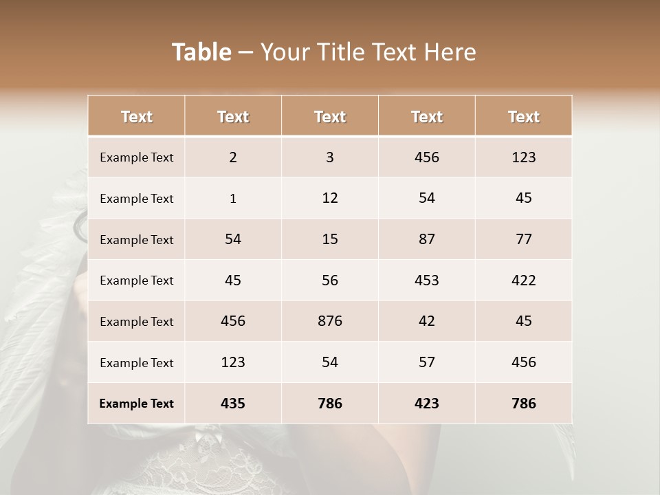 View Weather Beautiful PowerPoint Template