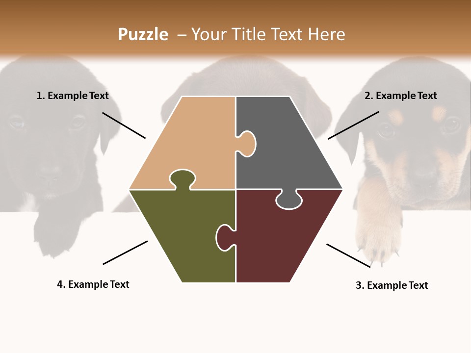 Horizontal Lighting Together PowerPoint Template