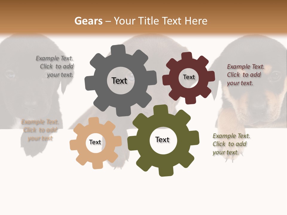 Horizontal Lighting Together PowerPoint Template