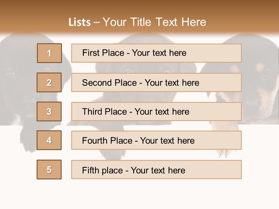 Horizontal Lighting Together PowerPoint Template