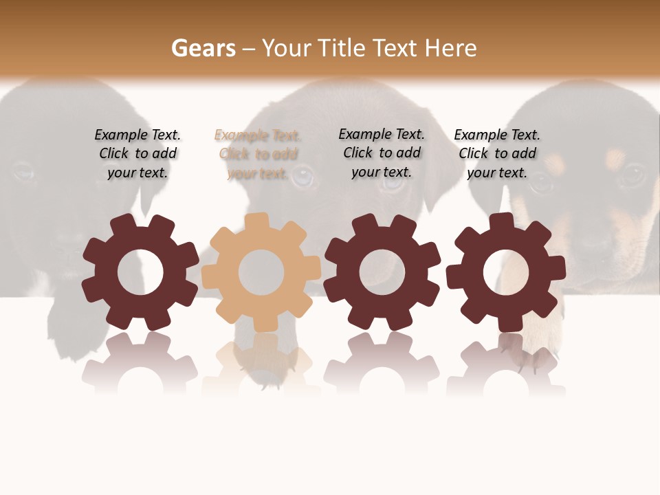 Horizontal Lighting Together PowerPoint Template