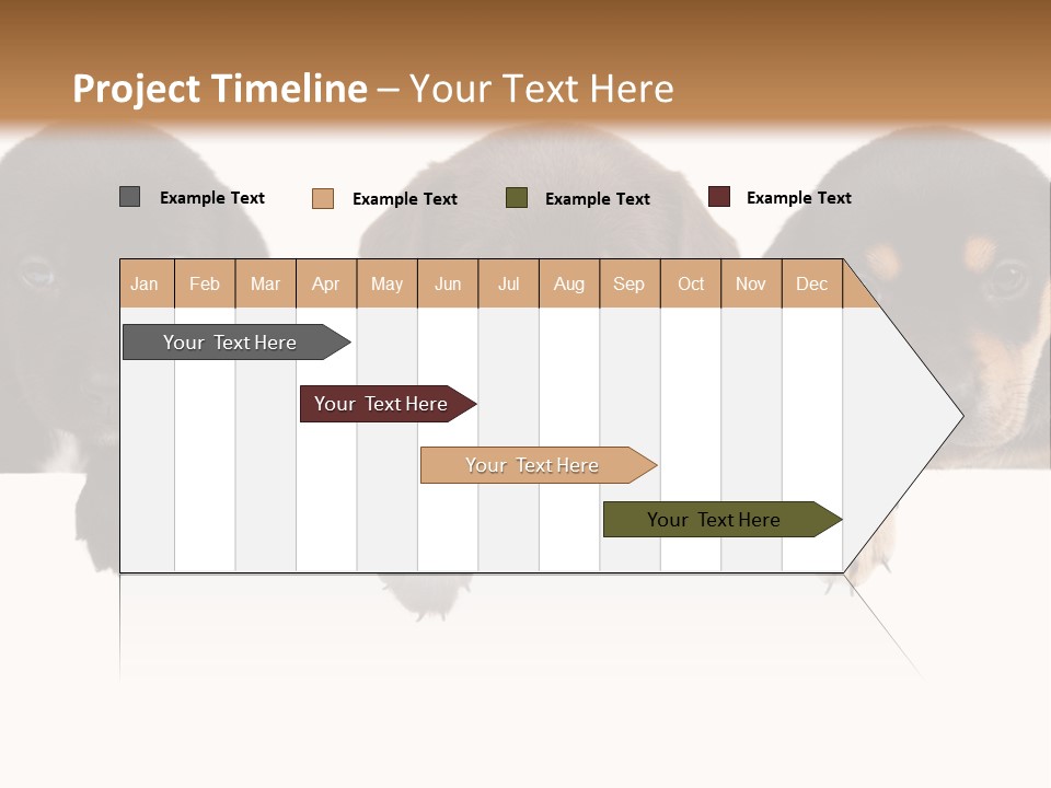 Horizontal Lighting Together PowerPoint Template