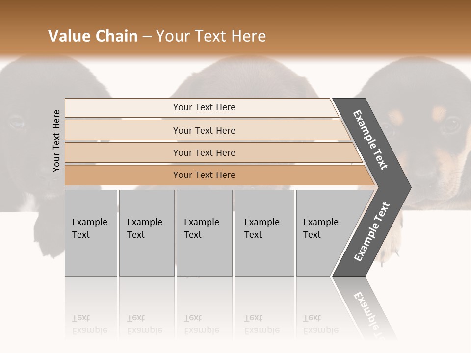 Horizontal Lighting Together PowerPoint Template