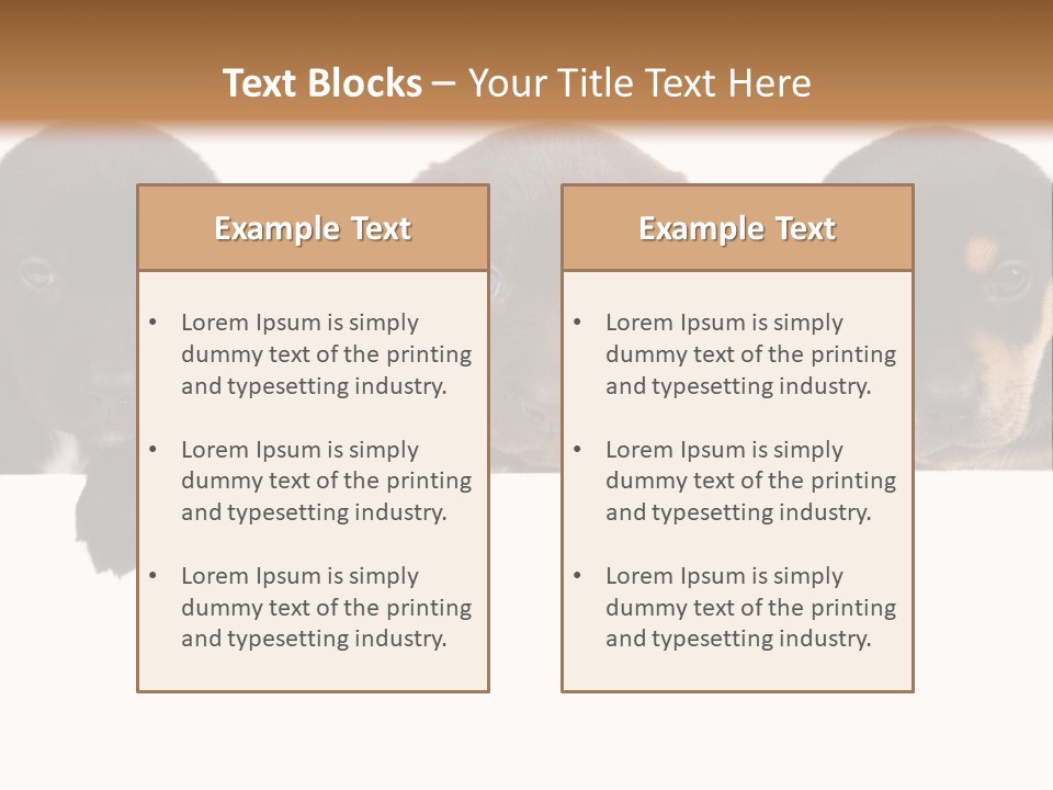 Horizontal Lighting Together PowerPoint Template