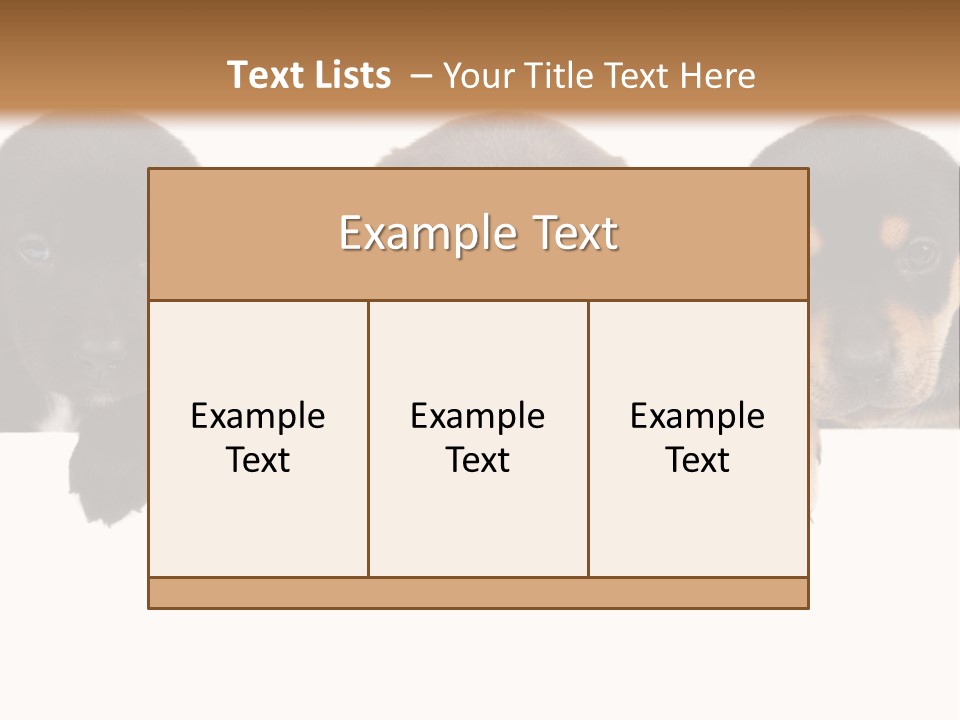 Horizontal Lighting Together PowerPoint Template