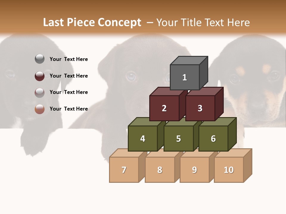 Horizontal Lighting Together PowerPoint Template