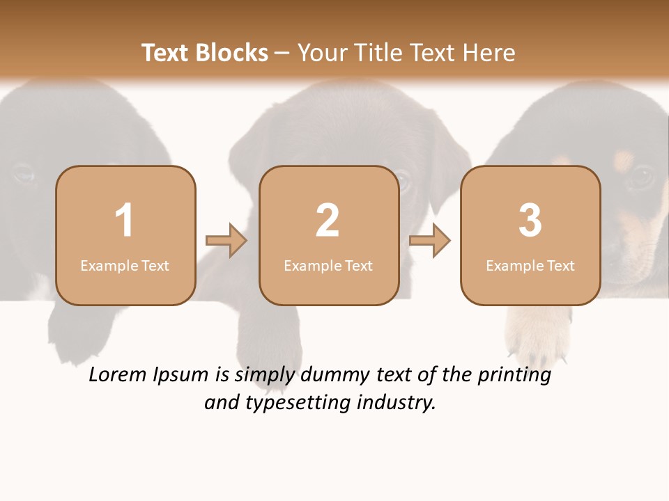 Horizontal Lighting Together PowerPoint Template