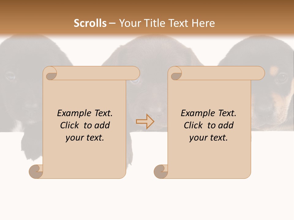 Horizontal Lighting Together PowerPoint Template
