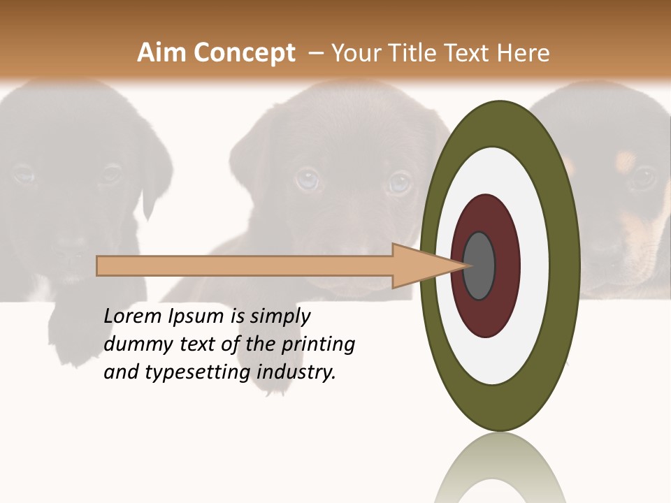 Horizontal Lighting Together PowerPoint Template