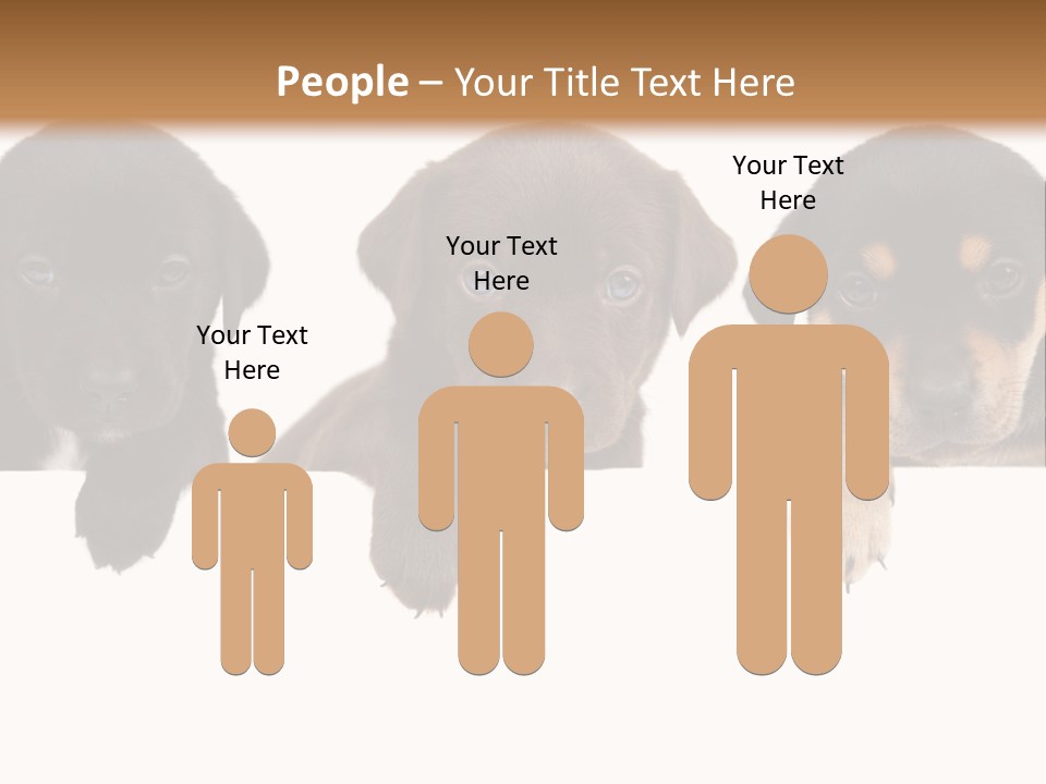 Horizontal Lighting Together PowerPoint Template