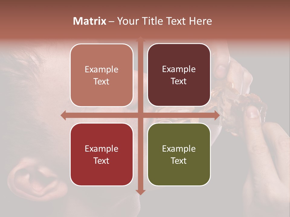 Hunger Fat Meal PowerPoint Template