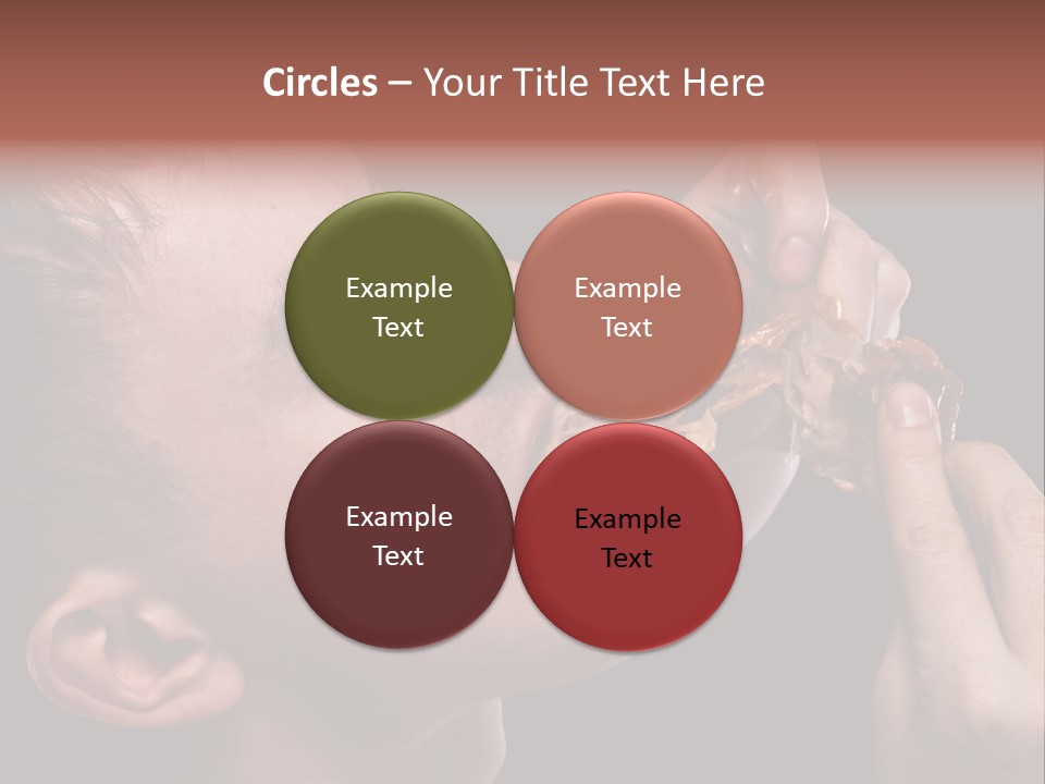 Hunger Fat Meal PowerPoint Template