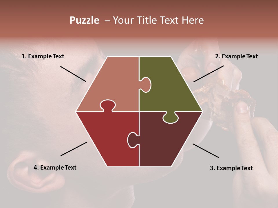 Hunger Fat Meal PowerPoint Template