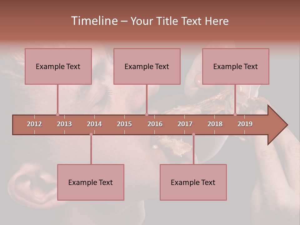 Hunger Fat Meal PowerPoint Template