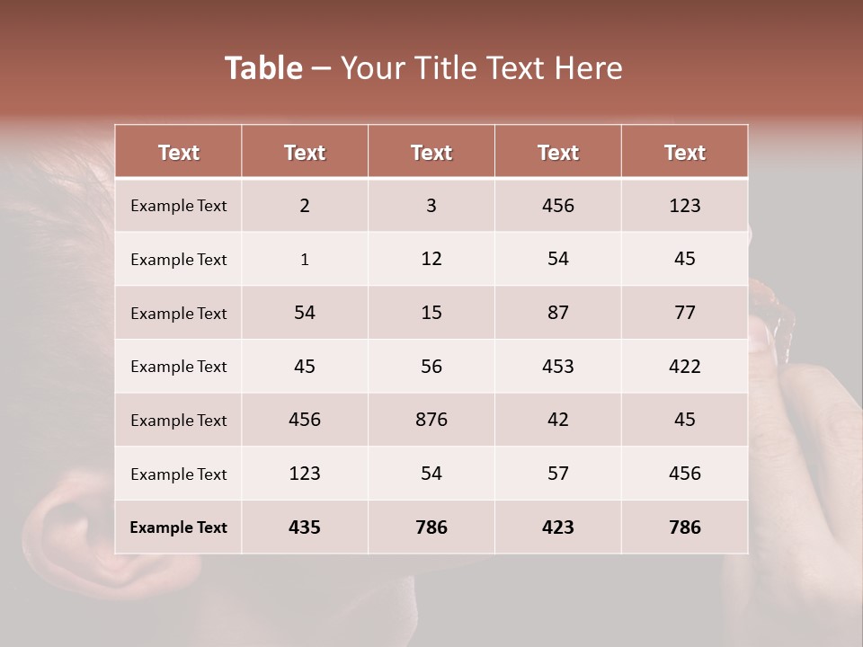 Hunger Fat Meal PowerPoint Template