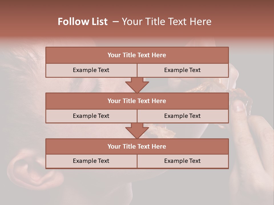 Hunger Fat Meal PowerPoint Template