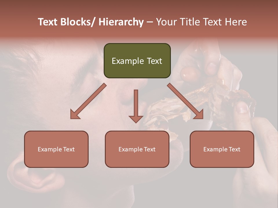 Hunger Fat Meal PowerPoint Template