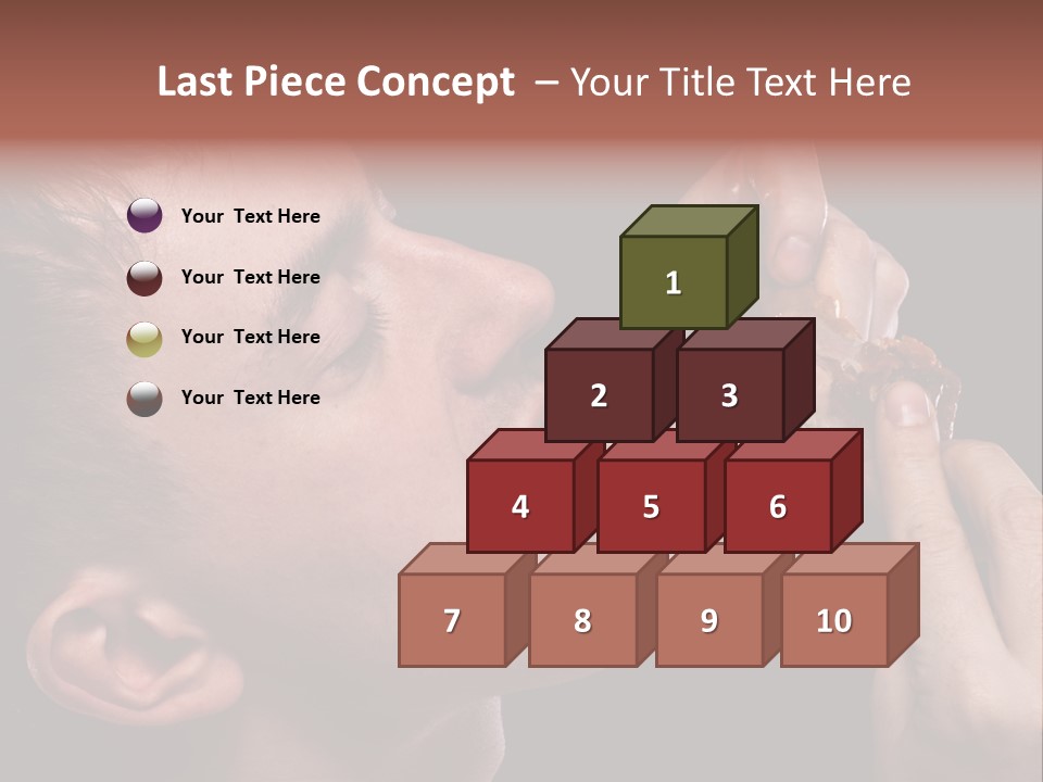 Hunger Fat Meal PowerPoint Template