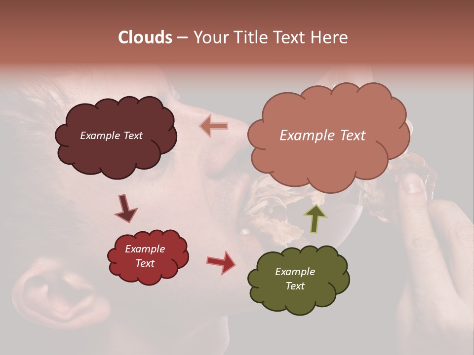 Hunger Fat Meal PowerPoint Template
