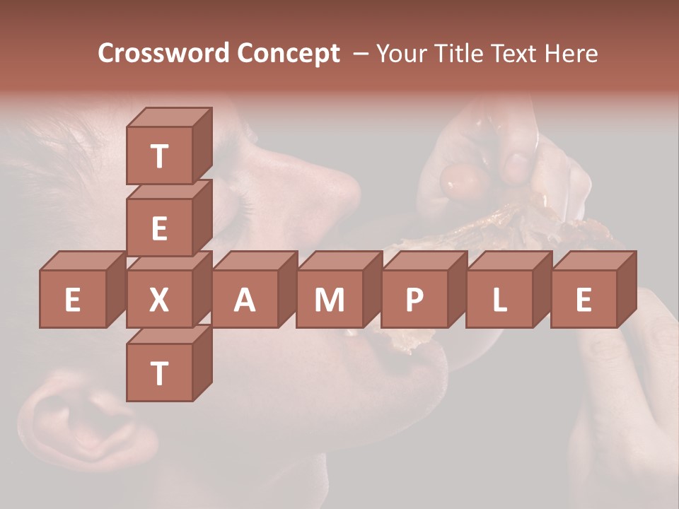 Hunger Fat Meal PowerPoint Template