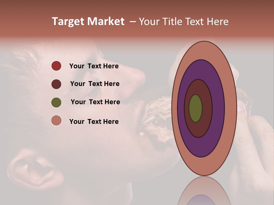 Hunger Fat Meal PowerPoint Template