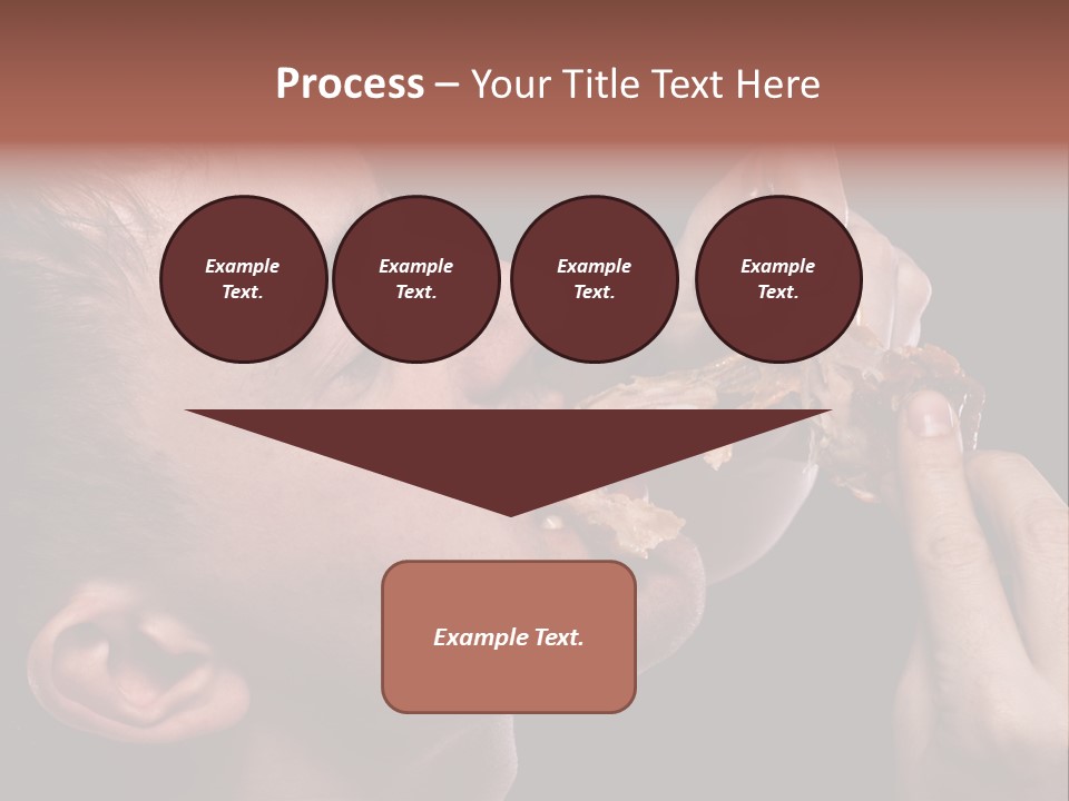 Hunger Fat Meal PowerPoint Template