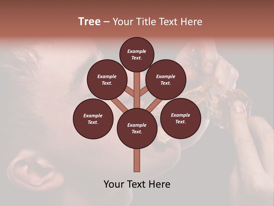 Hunger Fat Meal PowerPoint Template