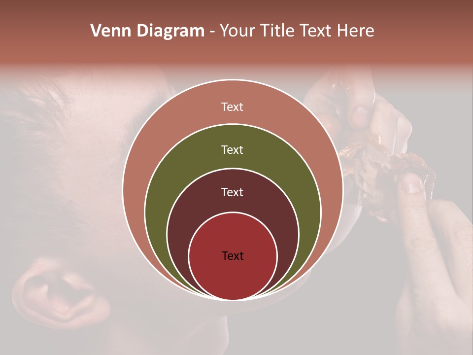 Hunger Fat Meal PowerPoint Template