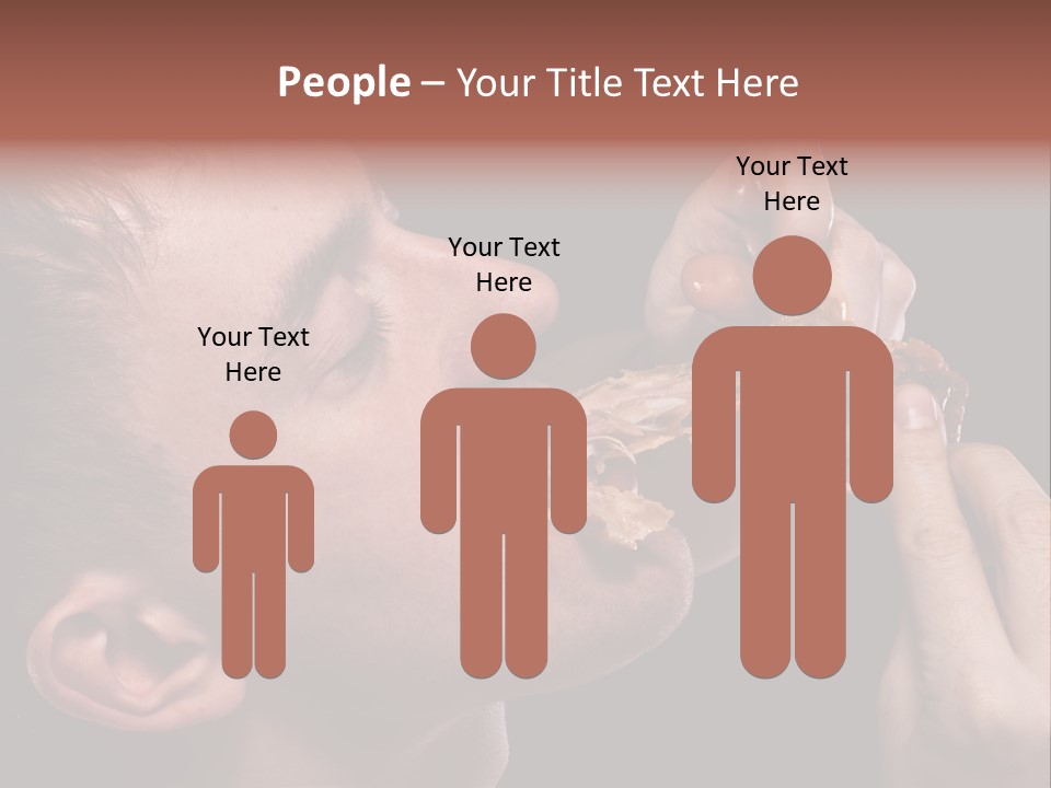 Hunger Fat Meal PowerPoint Template