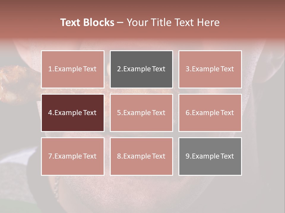 Eat Mouth Chicken PowerPoint Template