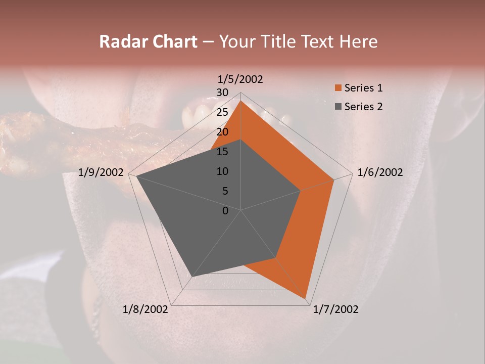 Eat Mouth Chicken PowerPoint Template