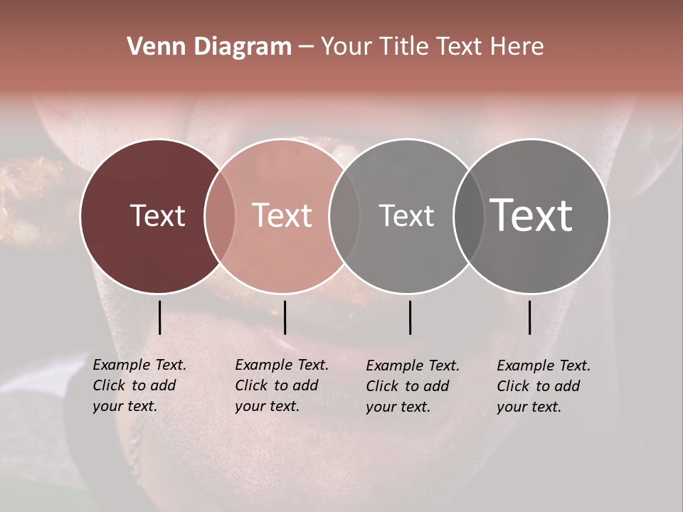 Eat Mouth Chicken PowerPoint Template
