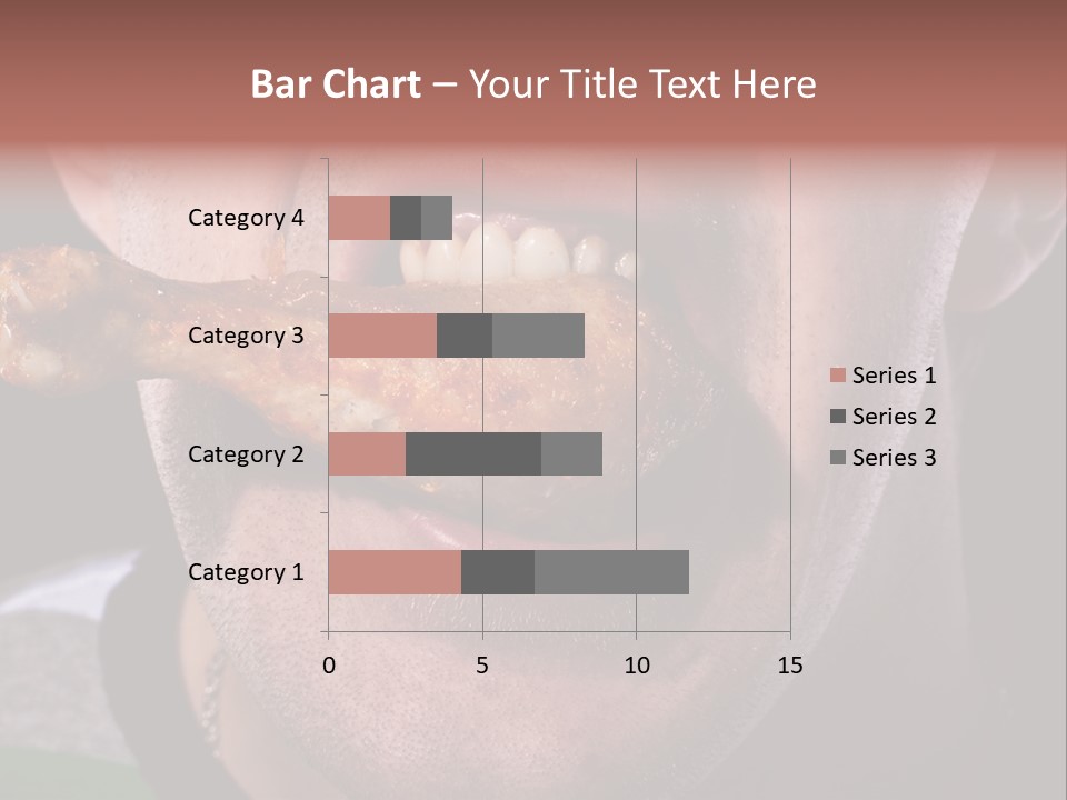 Eat Mouth Chicken PowerPoint Template