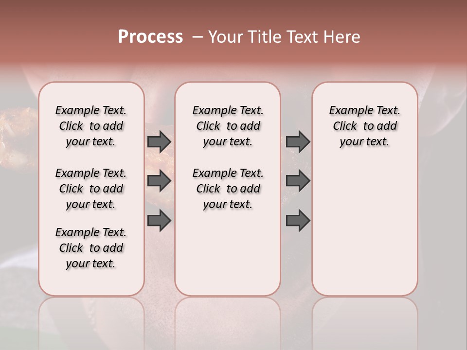 Eat Mouth Chicken PowerPoint Template