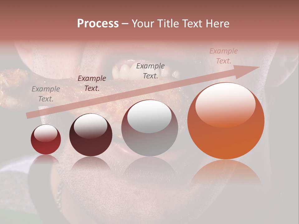 Eat Mouth Chicken PowerPoint Template