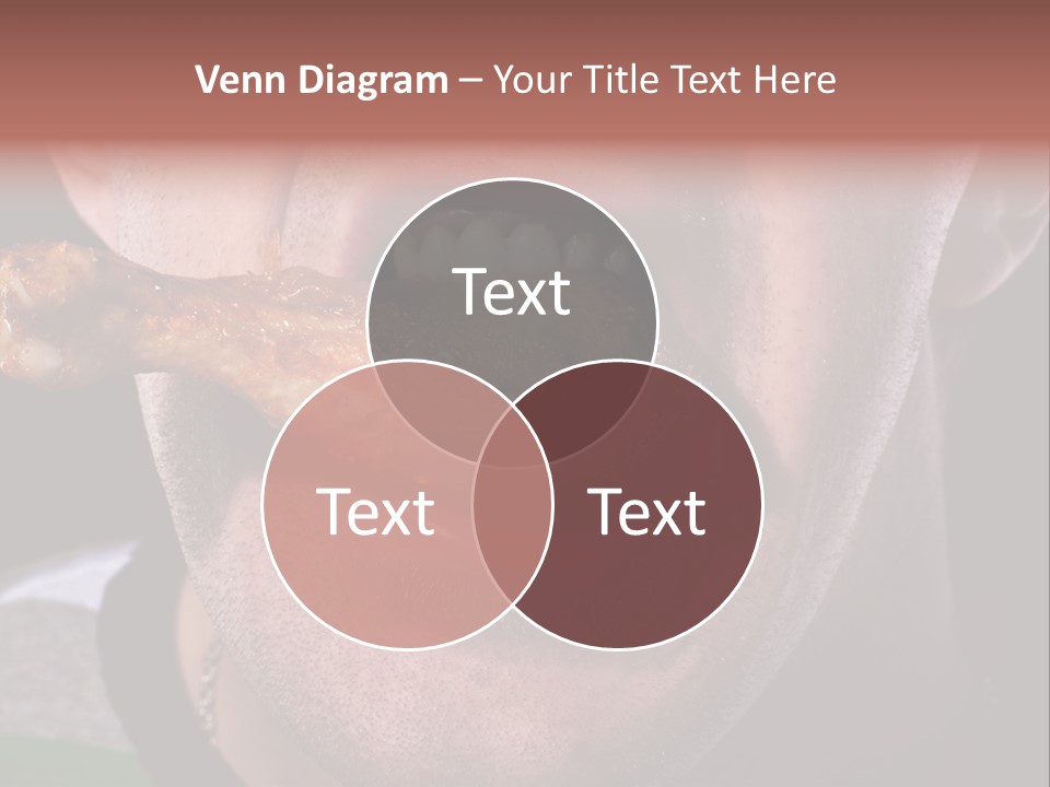 Eat Mouth Chicken PowerPoint Template